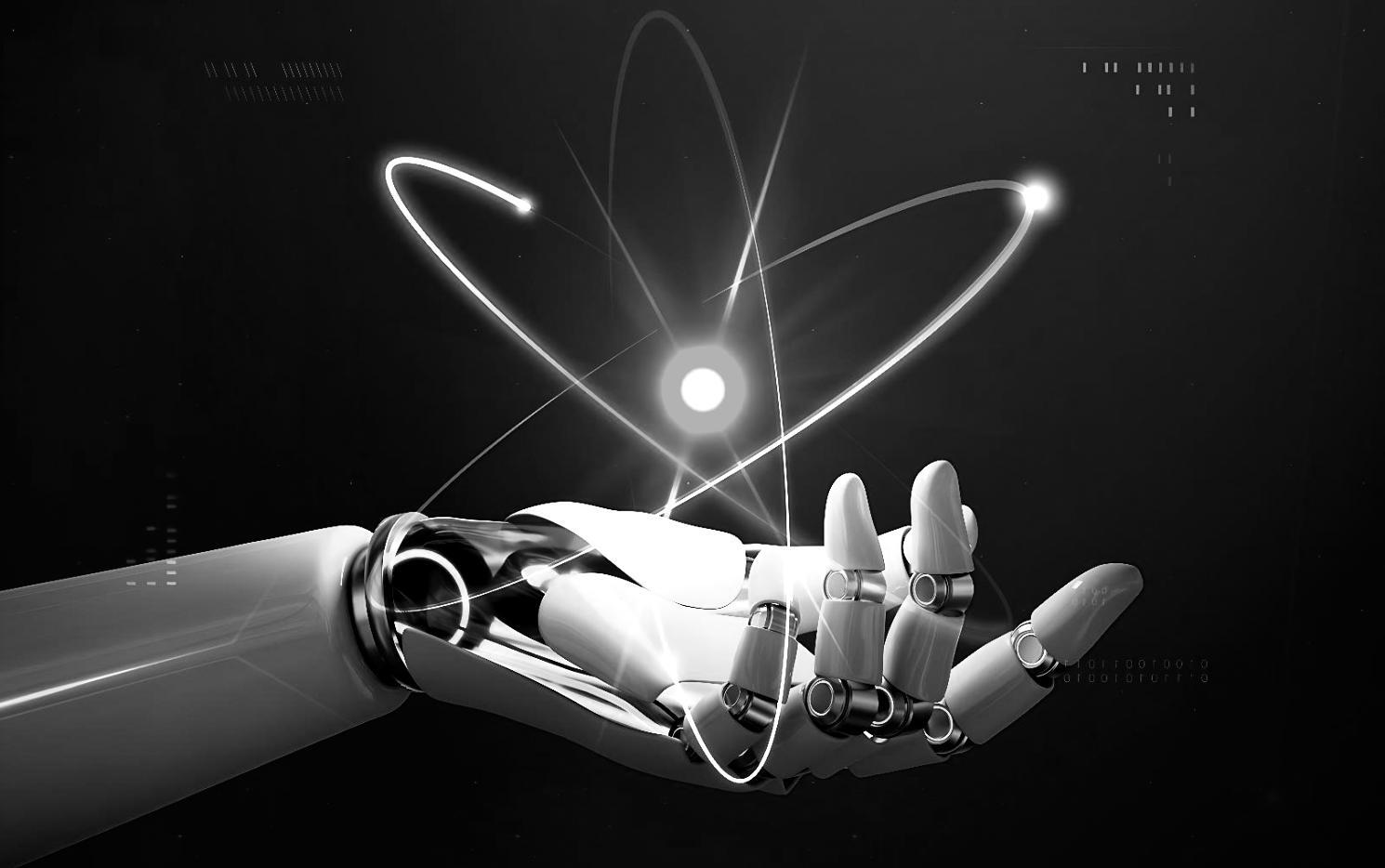 International students collaborating on blockchain technology projects